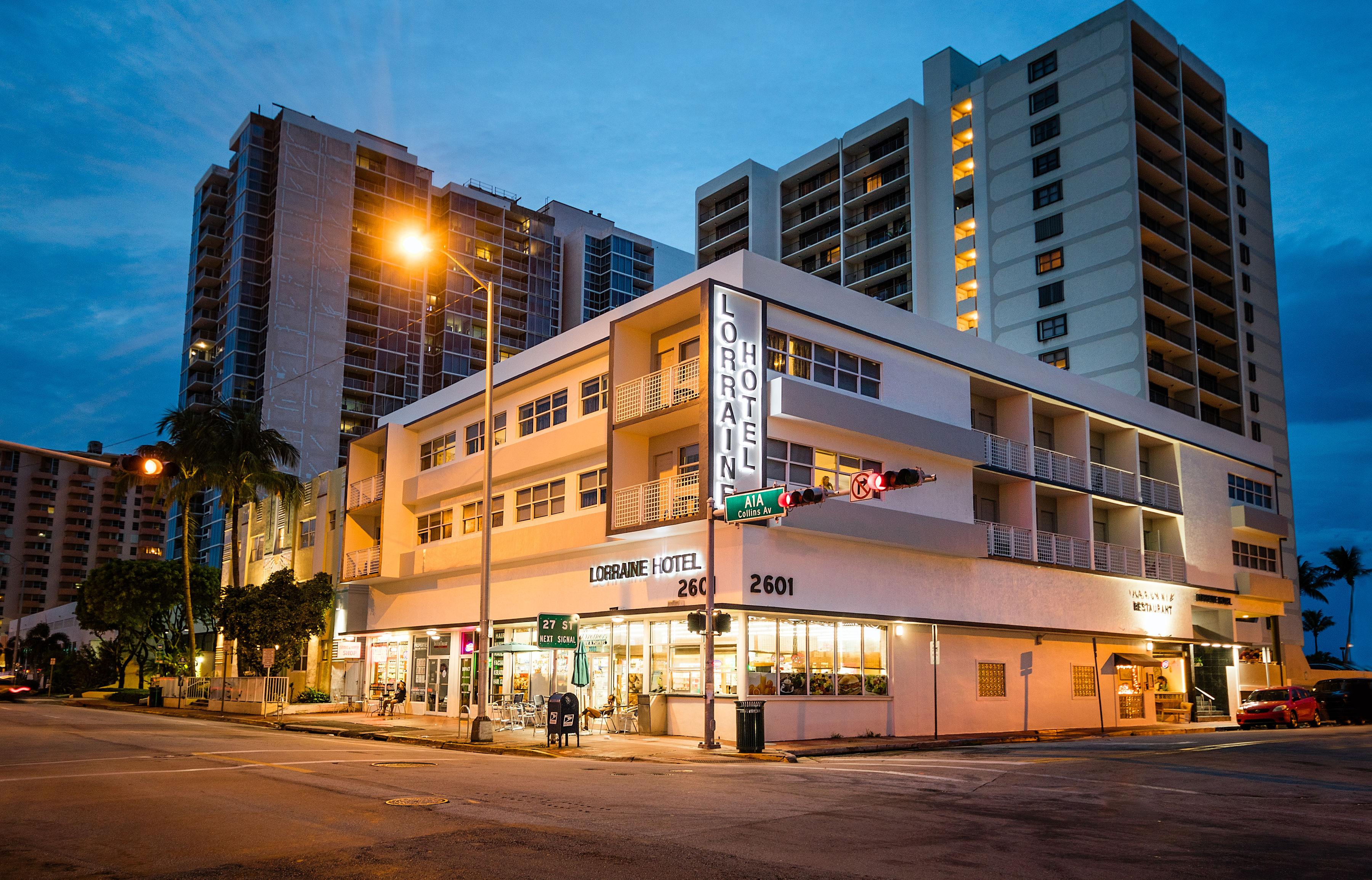 Lorraine Hotel Miami Beach Kültér fotó
